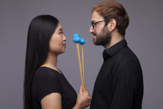 Percussion-Duo "Lee und Lang"
