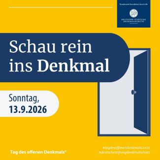 Werbung Tag des Denkmals